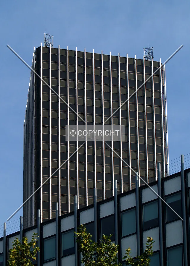 Top floors as seen from the eastern side