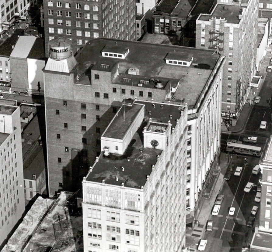 View from the west