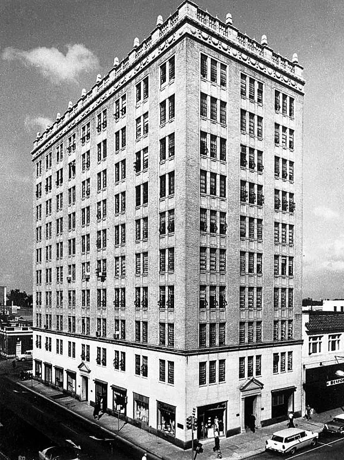 Vintage view from the southeast