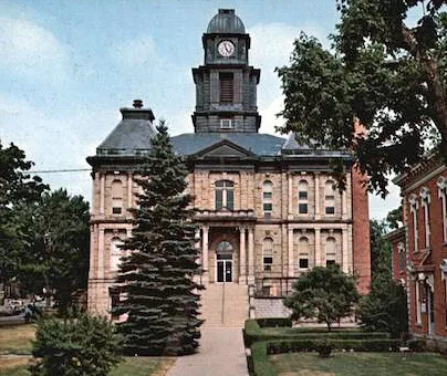 Vintage view from the west