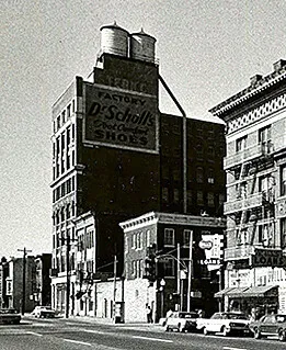 View from the east
