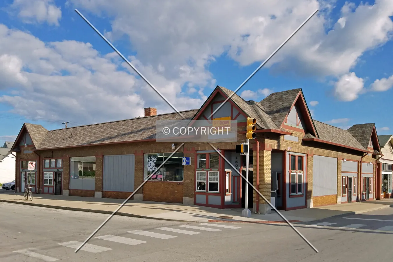 View from the northwest; September 2, 2016