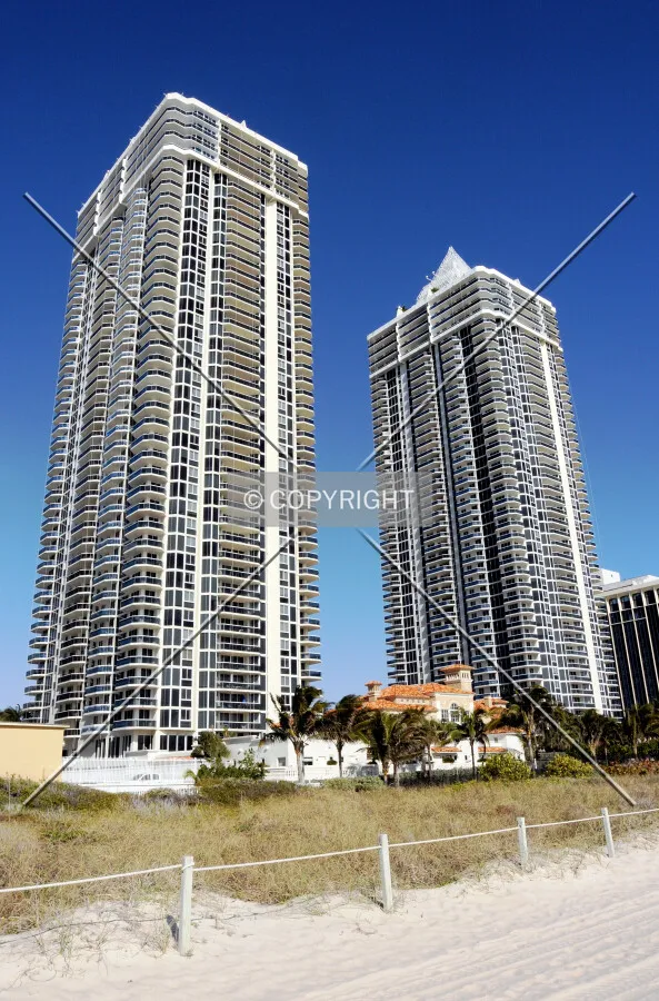 View from the southeast along the beach