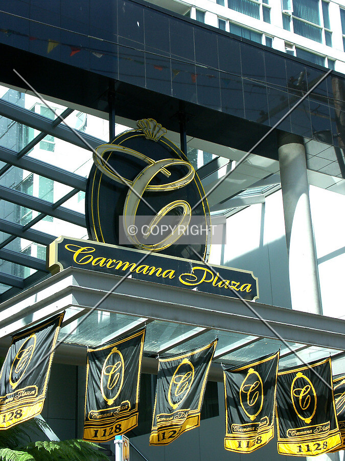 Entryway banners on Alberni Street