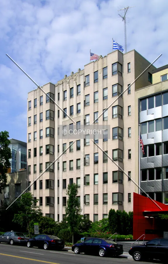 From the northeast across 16th Street