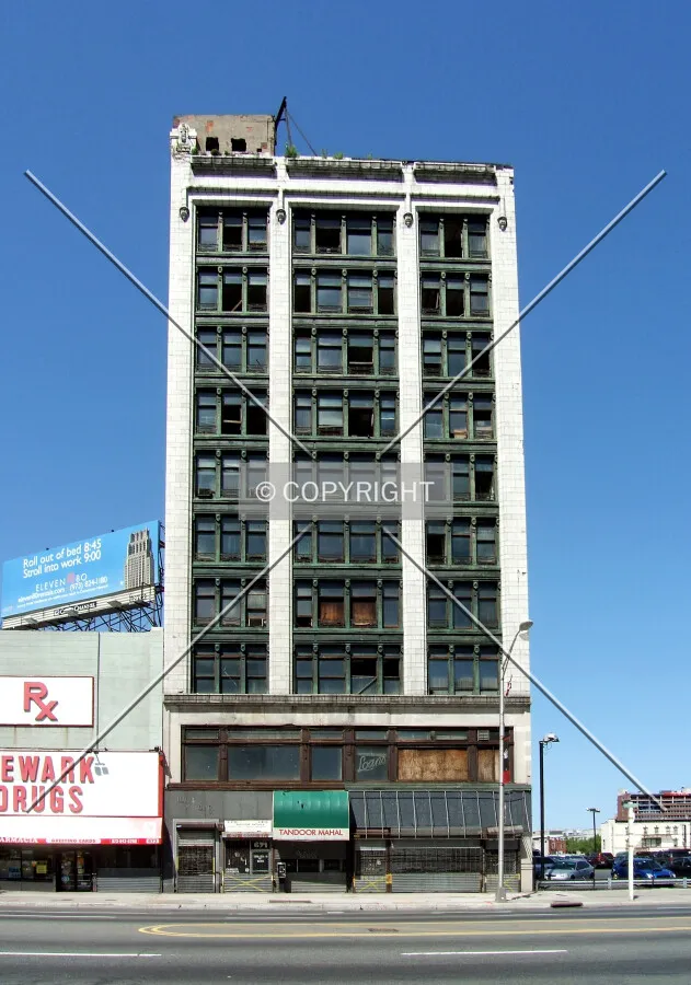 View from the southeast across Broad Street