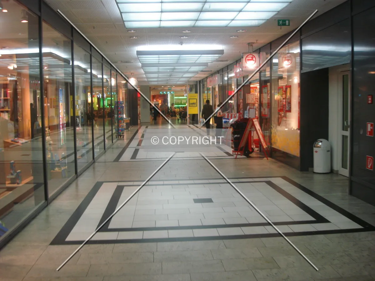 The underground shopping mall