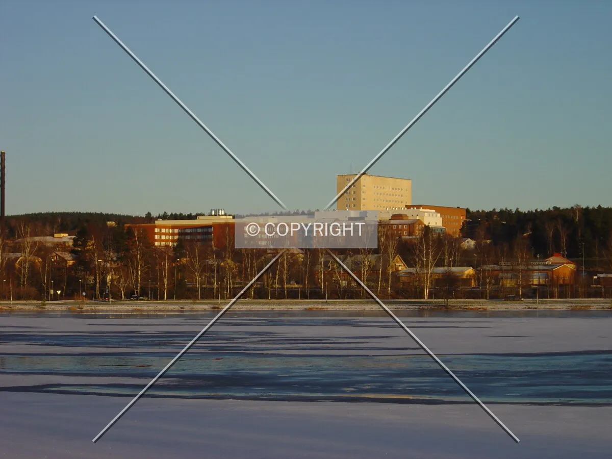 View from across Lake Tisken