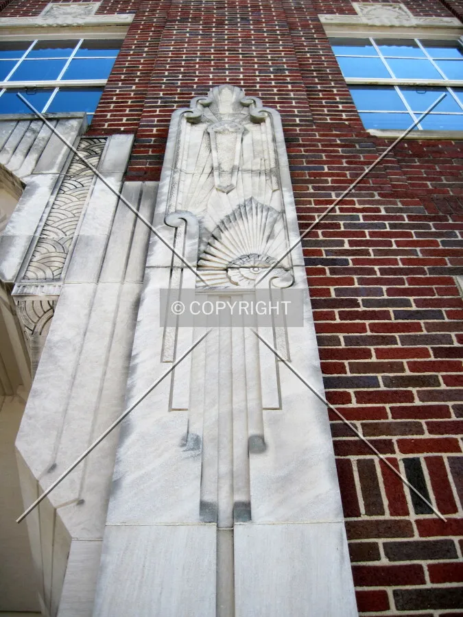 Looking up from Noble Street