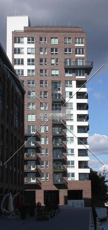 Southern side of the building