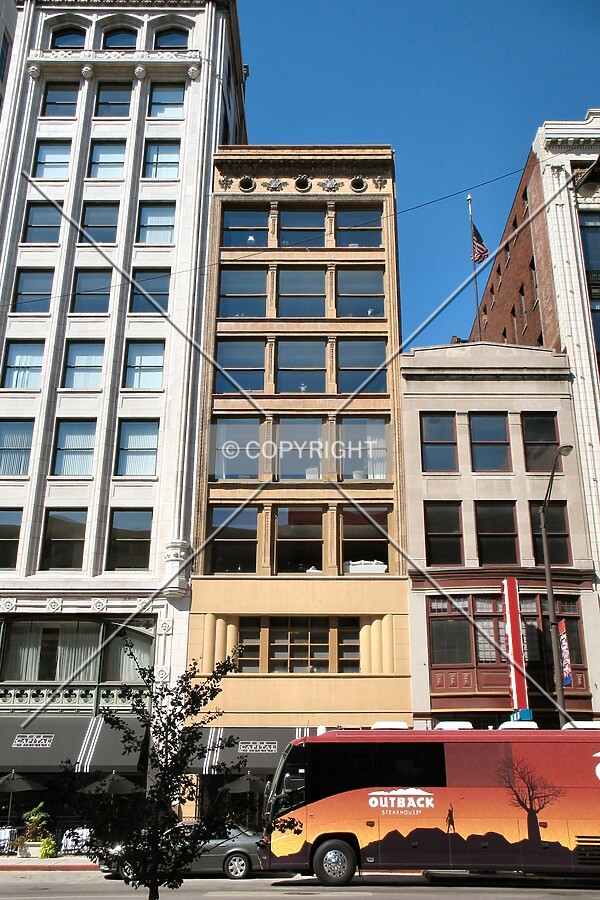 Full south elevation from West Washington Street