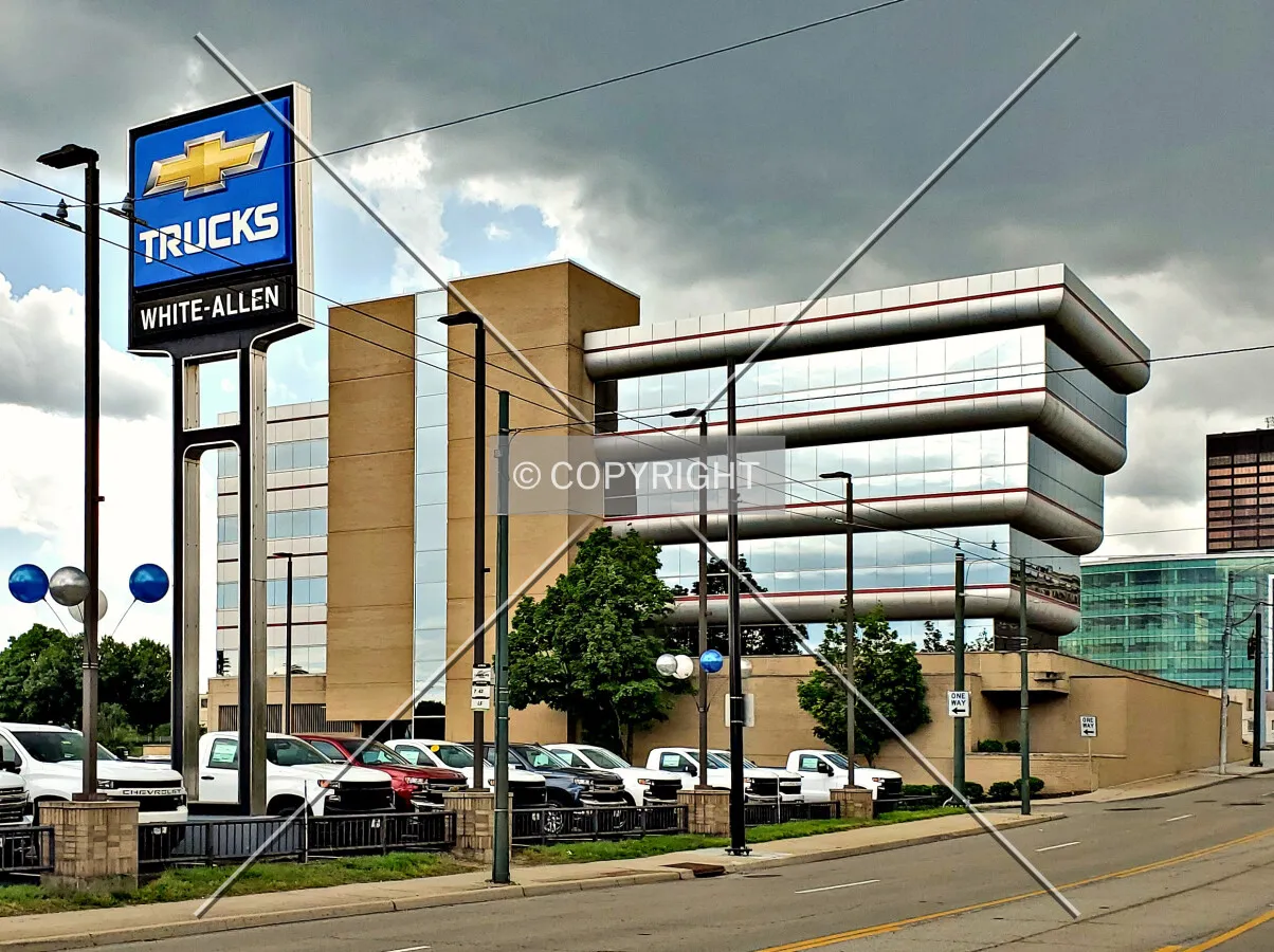 Northwest view; May 25, 2020