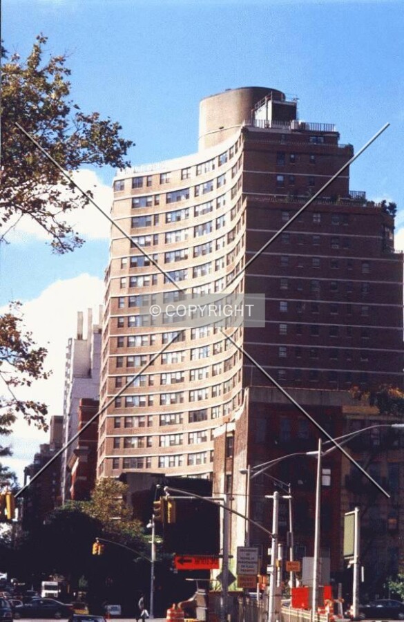 View from the east
