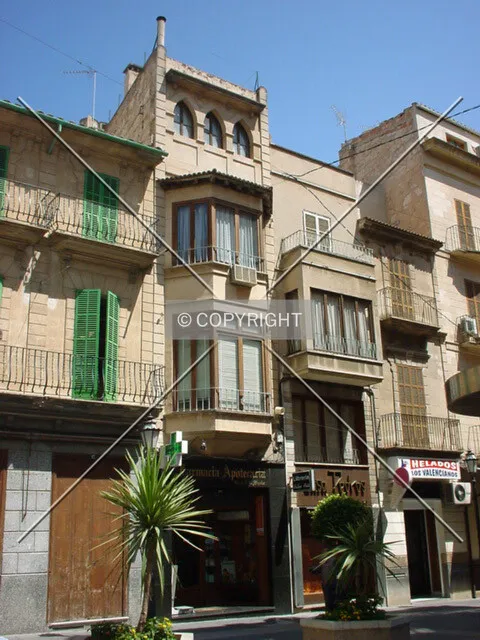 Typical house in the city center