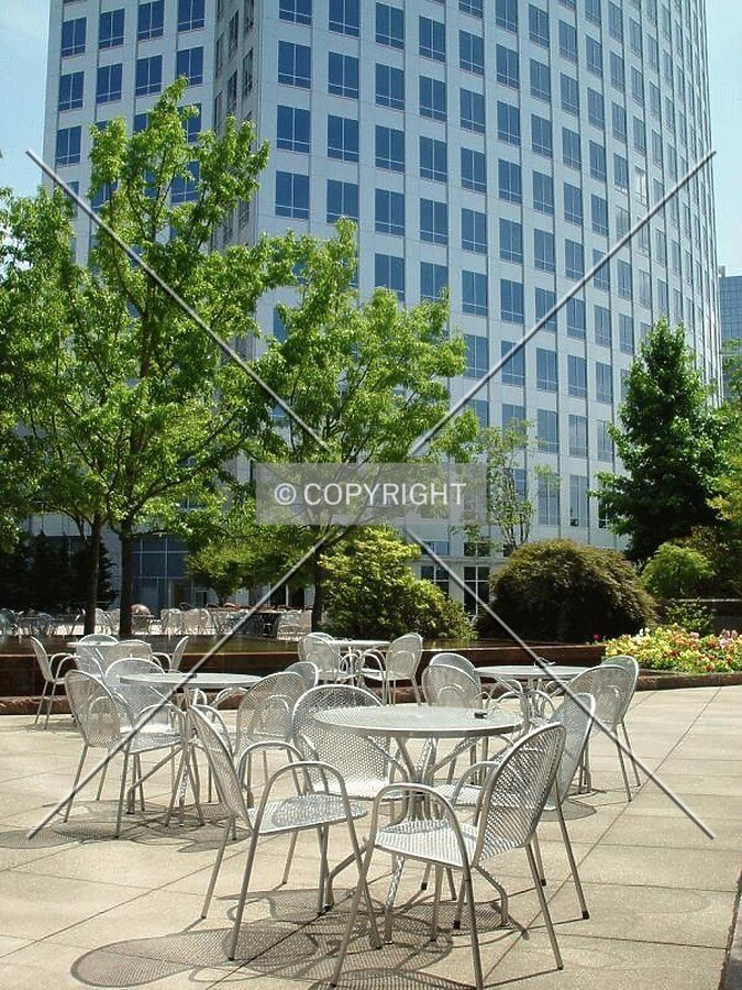 Inviting patio tables
