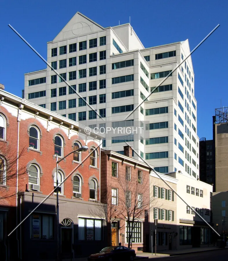 View from the southwest on State Street