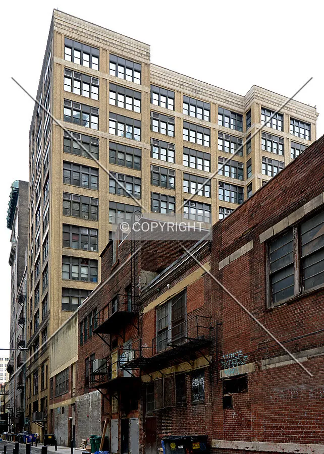 View from the northwest on Clover Street