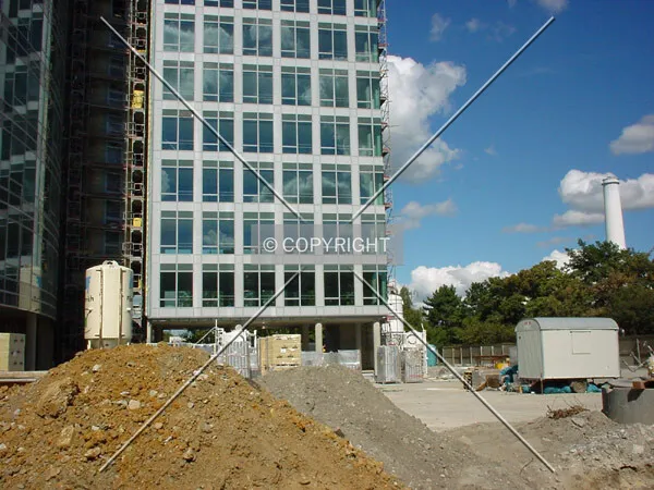 View over the site
