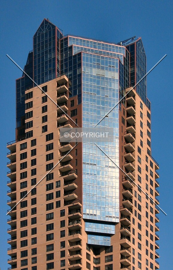 Catching late afternoon light, from East 7th Place