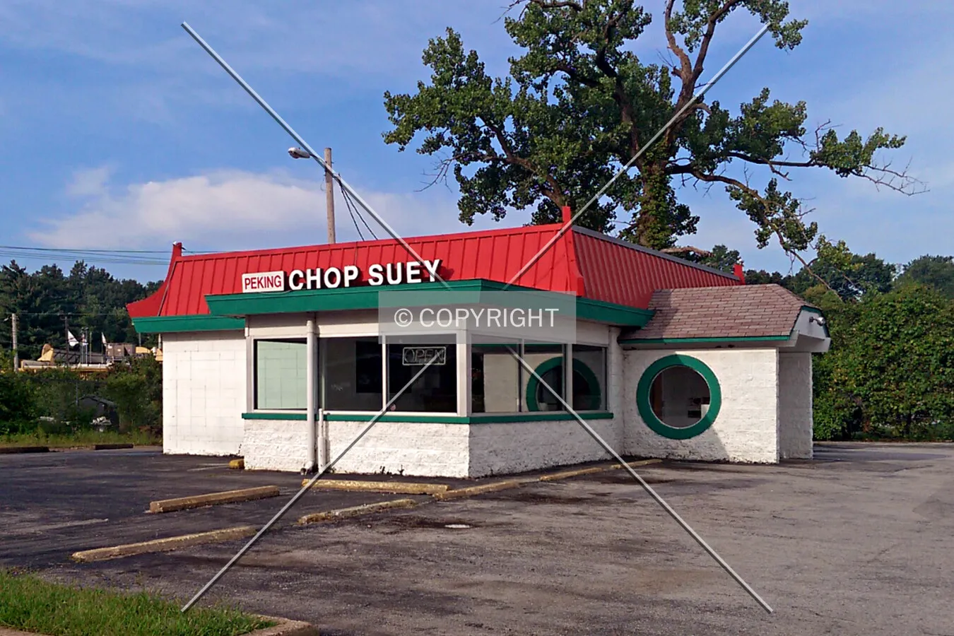 View from the northeast; August 19, 2014