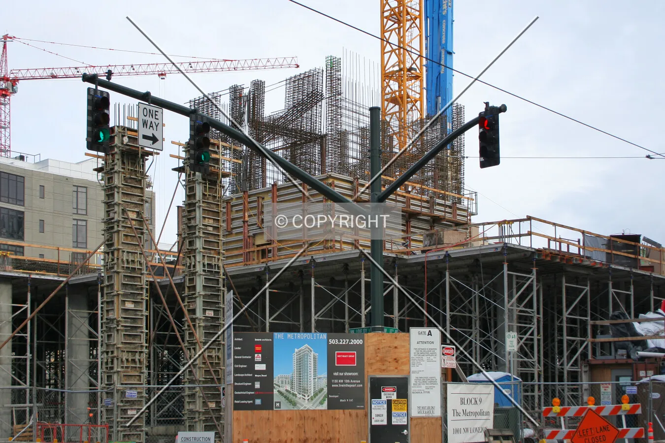 View from the southeast