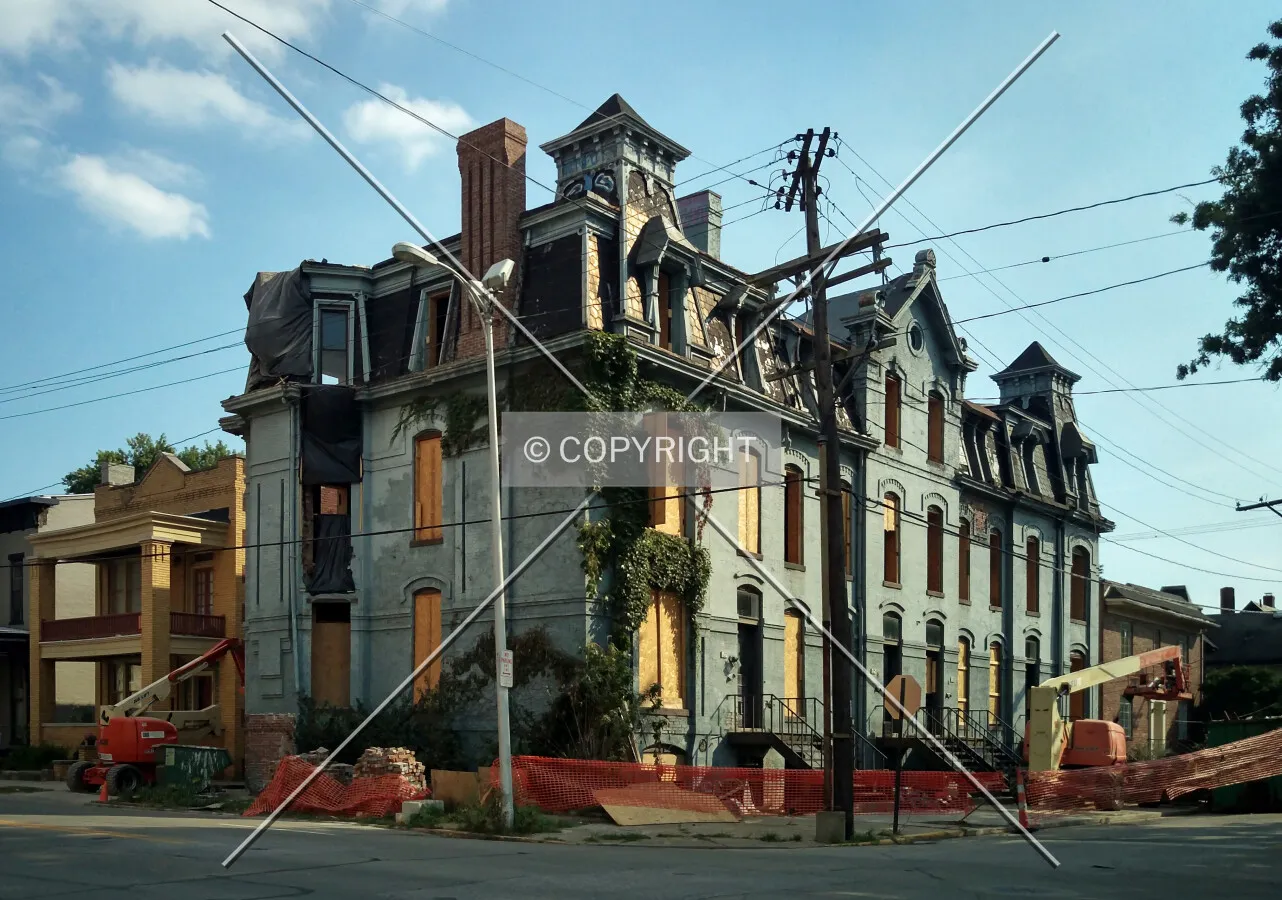 View from the northwest; July 24, 2015