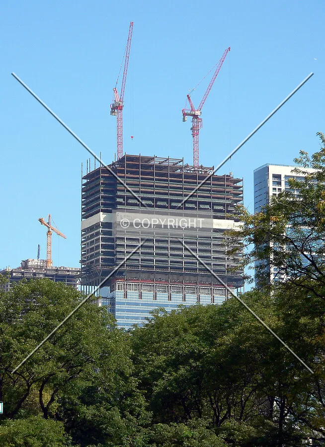 View to the northeast from Michigan Avenue