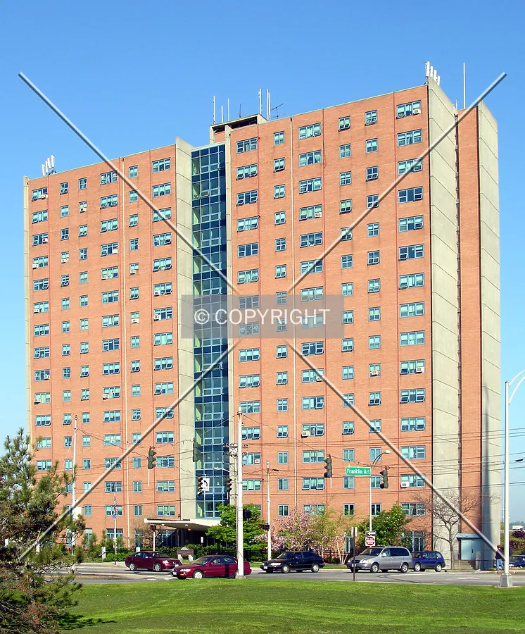 View from the northeast