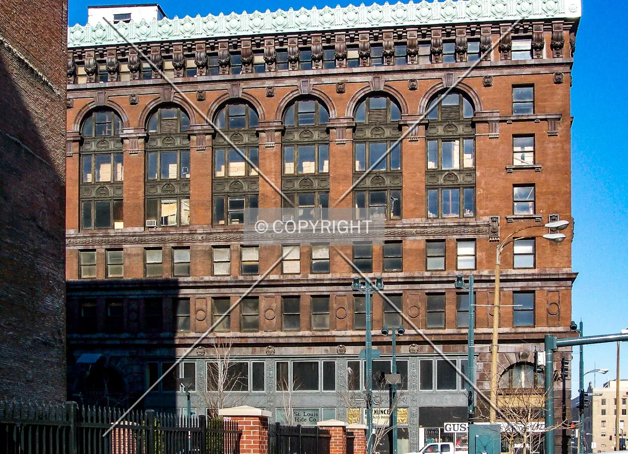 From the southeast before renovations; January 17, 2005