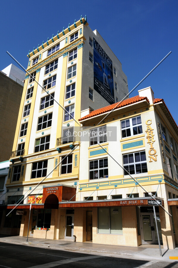 Looking up from the northeast
