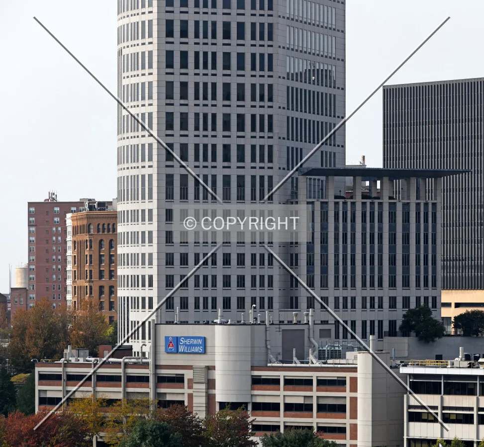 View from the southeast