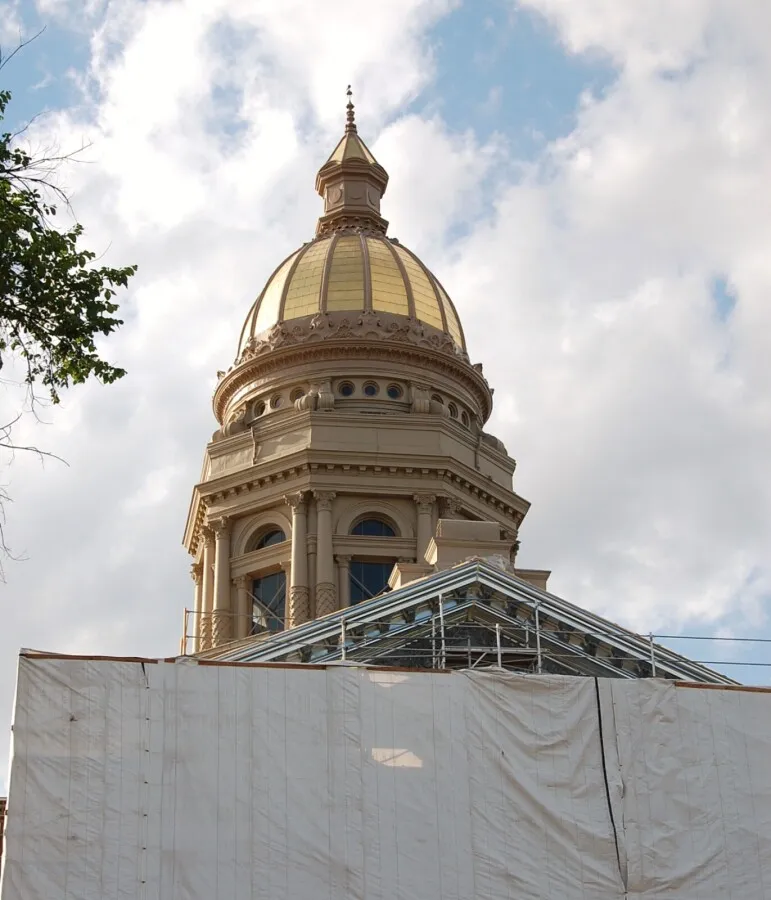 View from the southeast