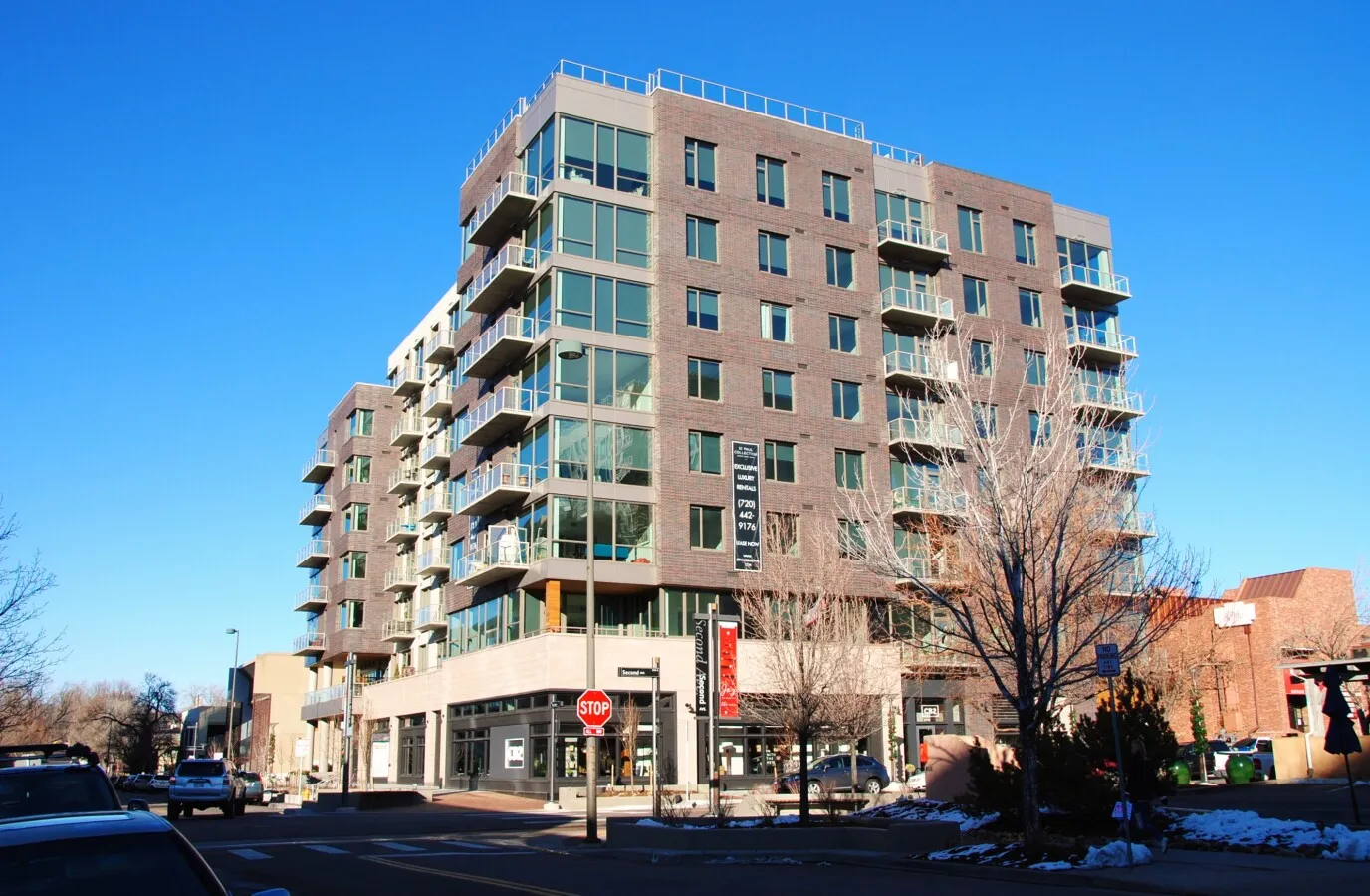 View from the southwest