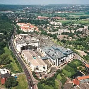 View from a helicopter