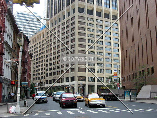 View from the southwest along Water Street