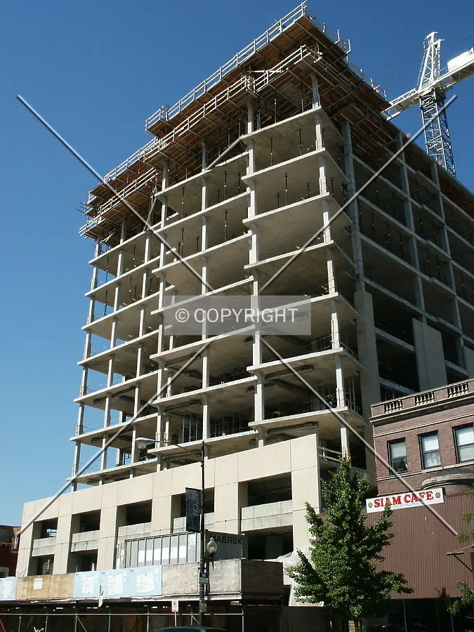 View from the northeast; July 16, 2003