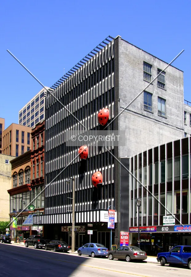 View to the northeast across North Water Street