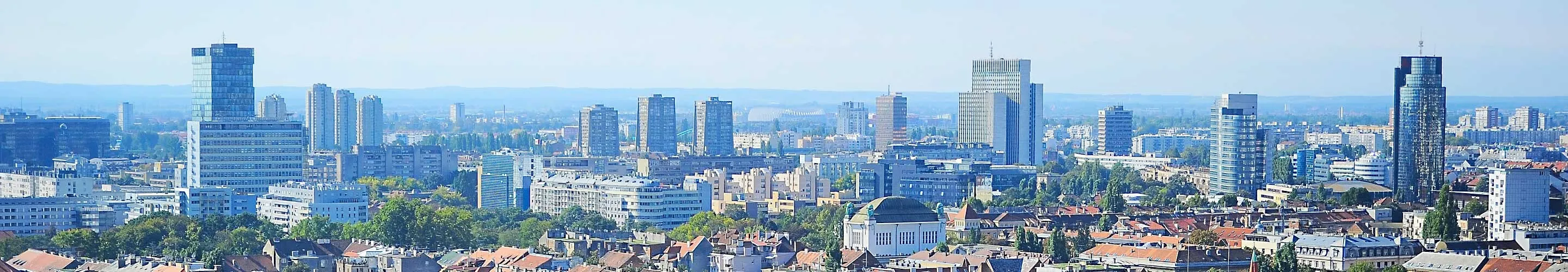 Panorama of Zagreb