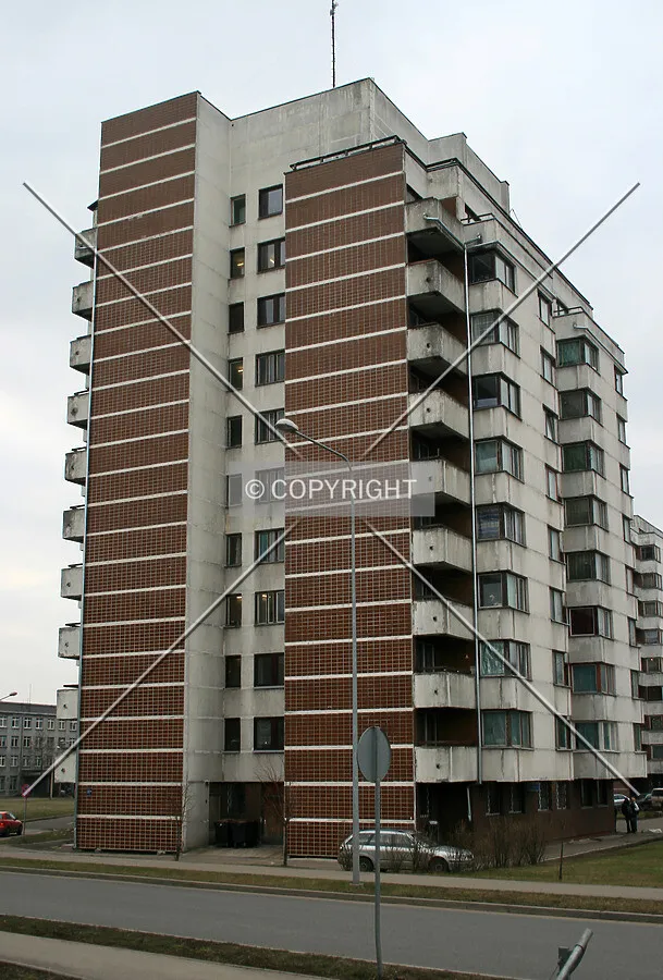 Southeast corner from across Azenes Street