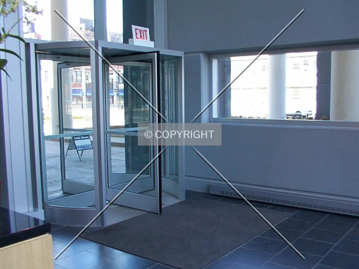 Inside the front door