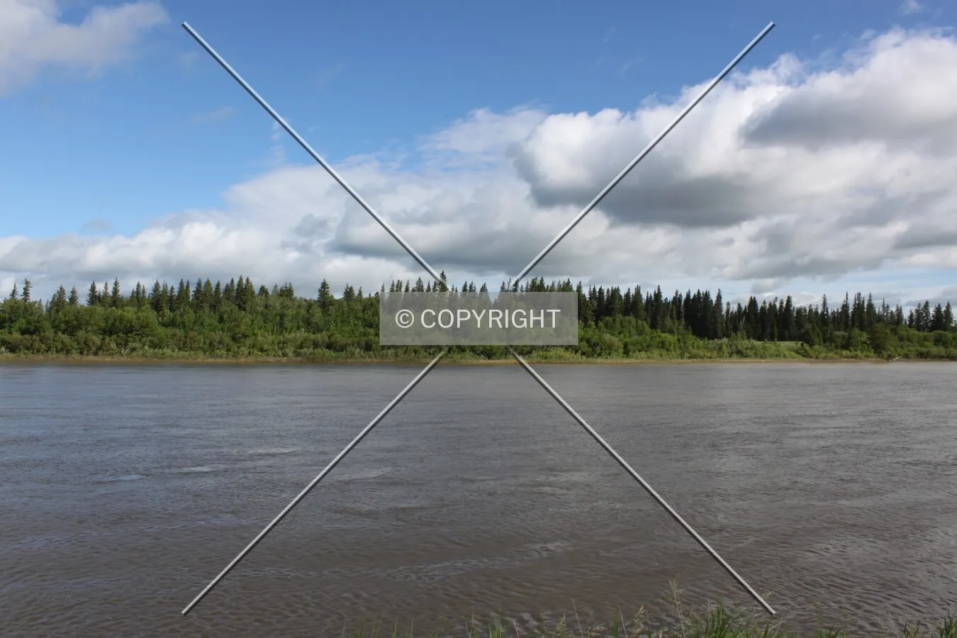 North Saskatchewan river in Prince Albert.