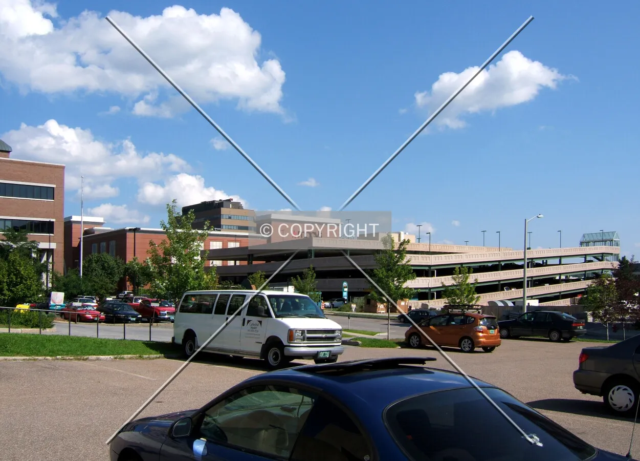 View from the northwest across Cherry Street