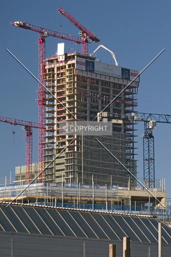 Top floors as seen from the southeast