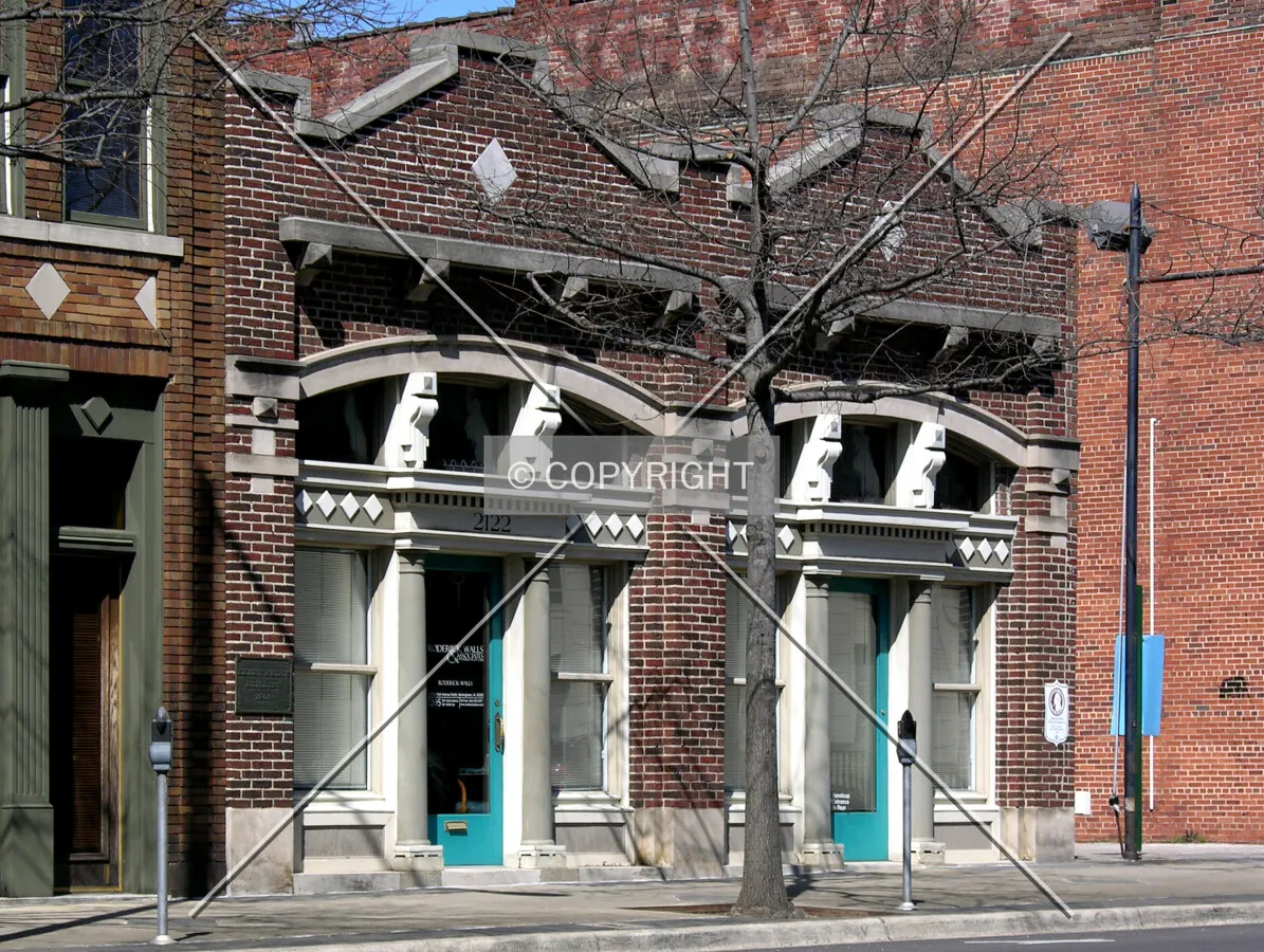 From across 1st Avenue North to the southwest