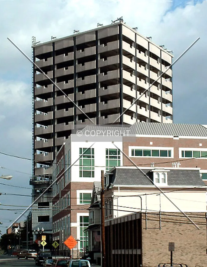 View from the west along Paterson Street