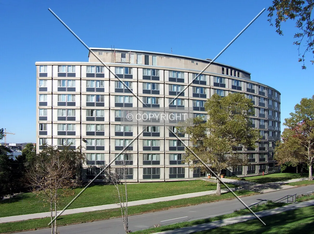 View from the southeast