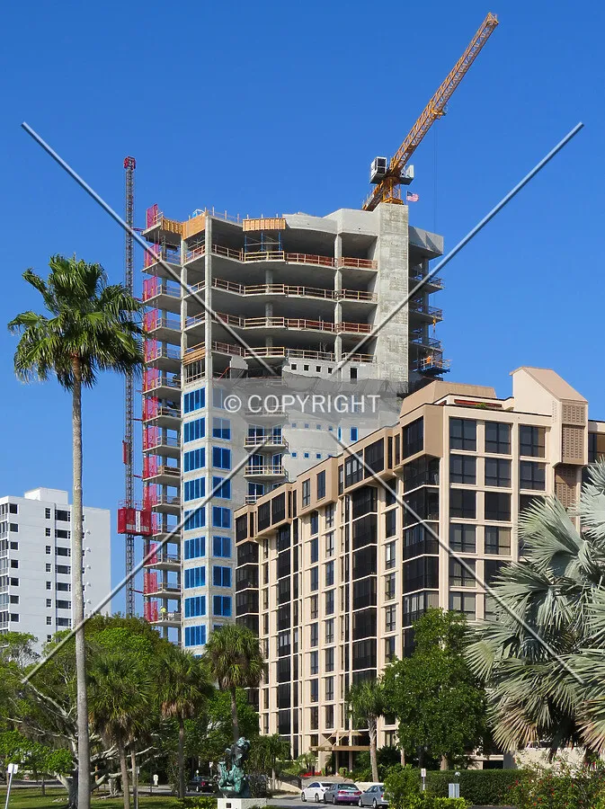 View to the north across Bayfront Drive