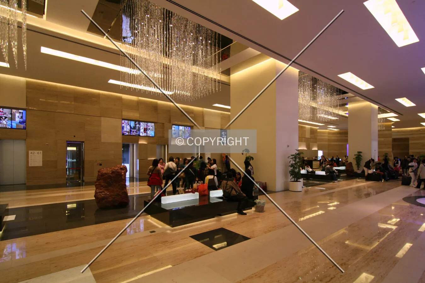 Hotel lobby