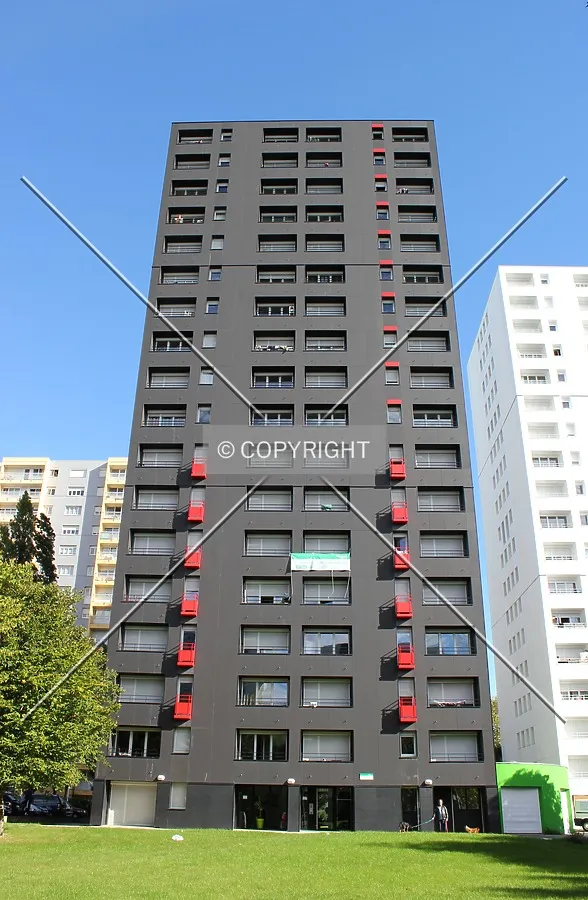 West face after renovation.