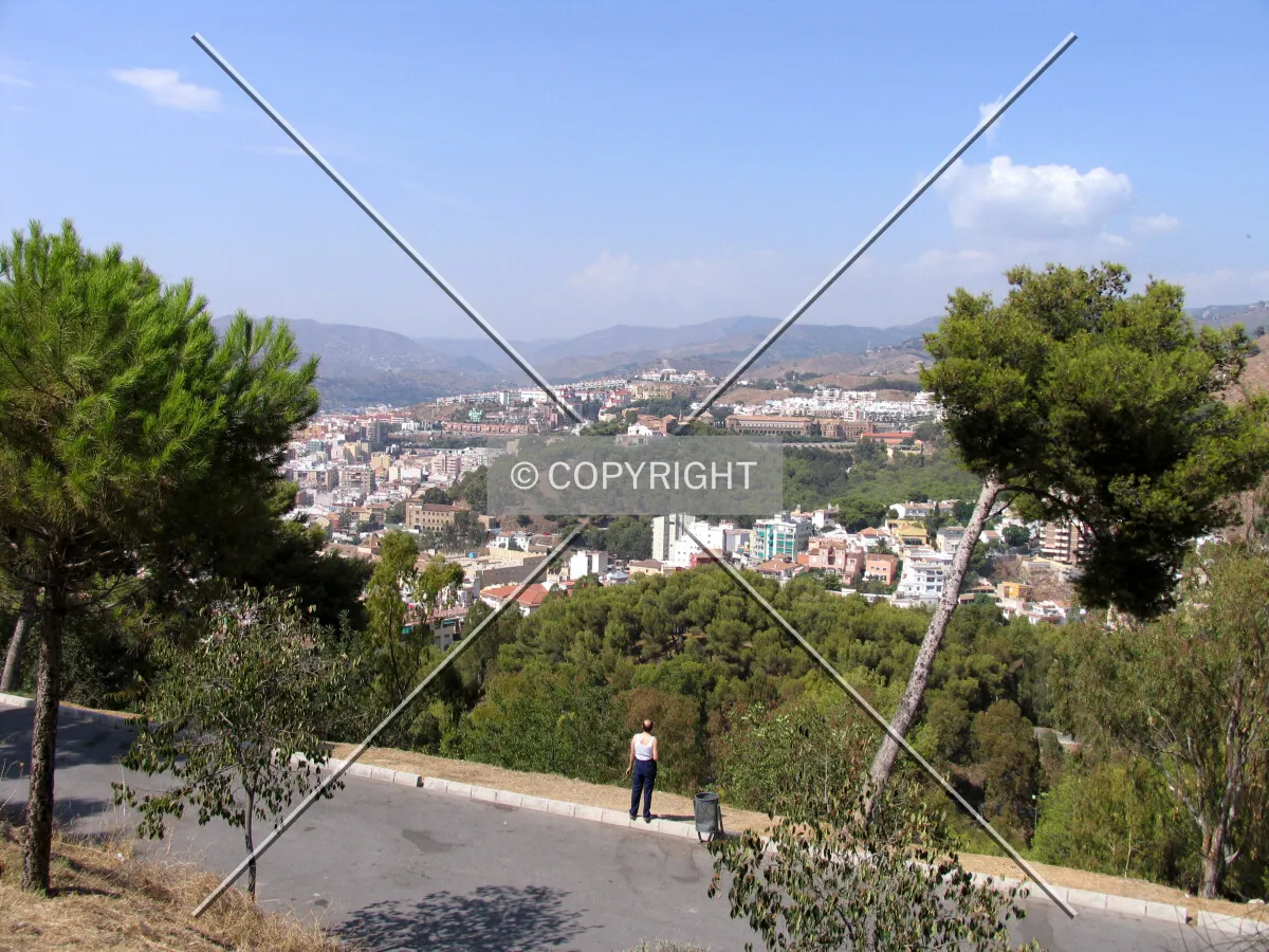 Suburbs seen from La Alcazaba